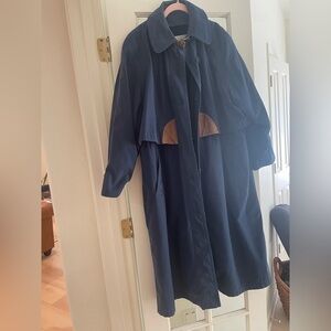 London Fog fleece lined trench